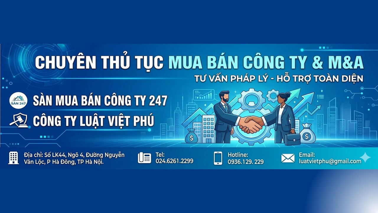 Dịch vụ làm thủ tục mua bán doanh nghiệp 2026