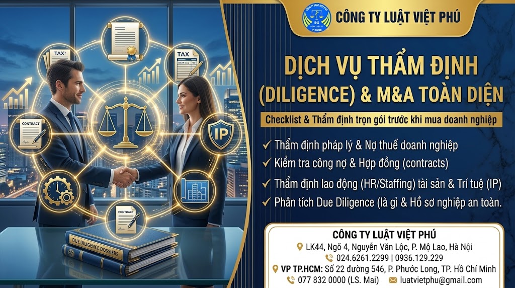 Thẩm định doanh nghiệp trước khi mua: Quy trình Due Diligence và checklist an toàn cho nhà đầu tư